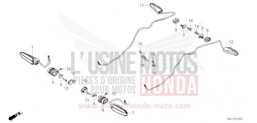 WINKER (CBR650RA) CBR650RAP de 2023